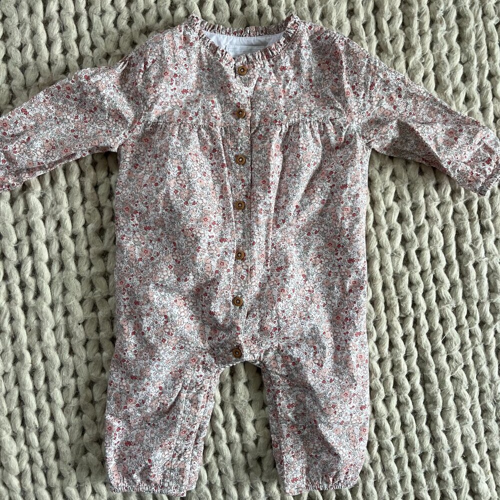 White and Company Baby Girl Romper